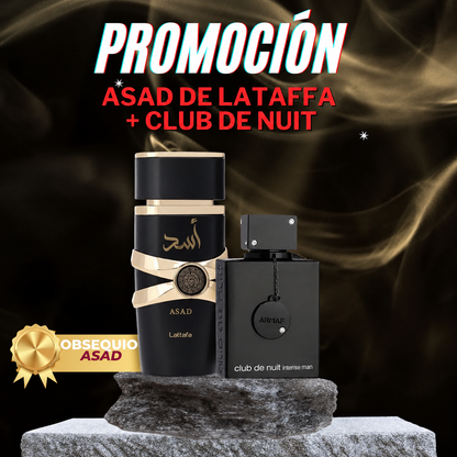 COMBO 2X1 | ASAD 100 ml • CLUB DE NUIT 100 ml